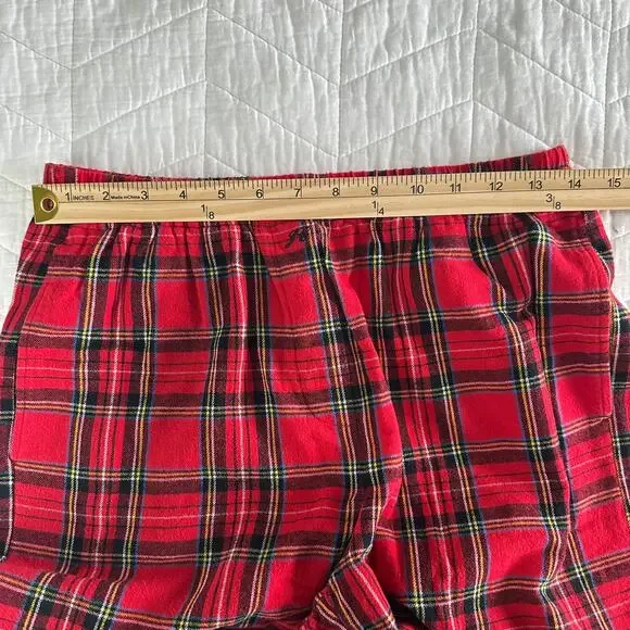 J.Crew Flannel Pajama Pant Good Tidings Plaid Women’s Size S CP545 New